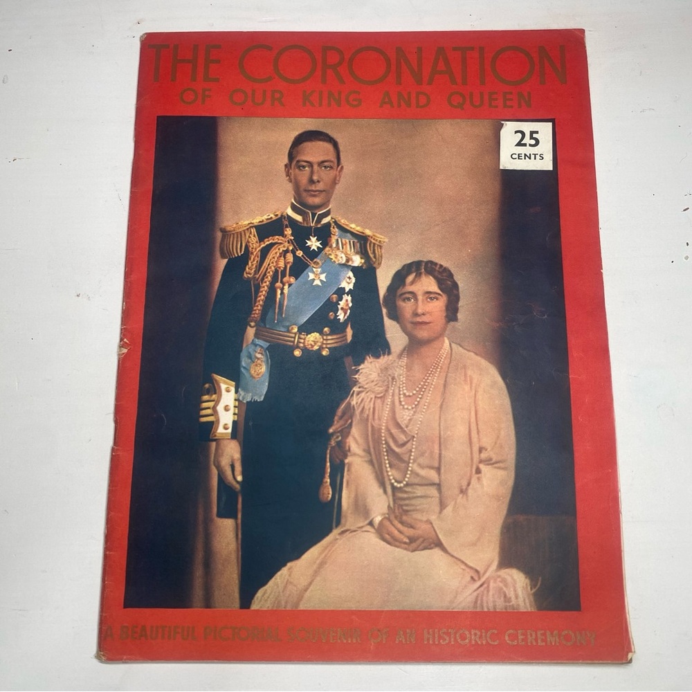 Coronation Of Our King & Queen Magazine-1937 Published by George Newnes